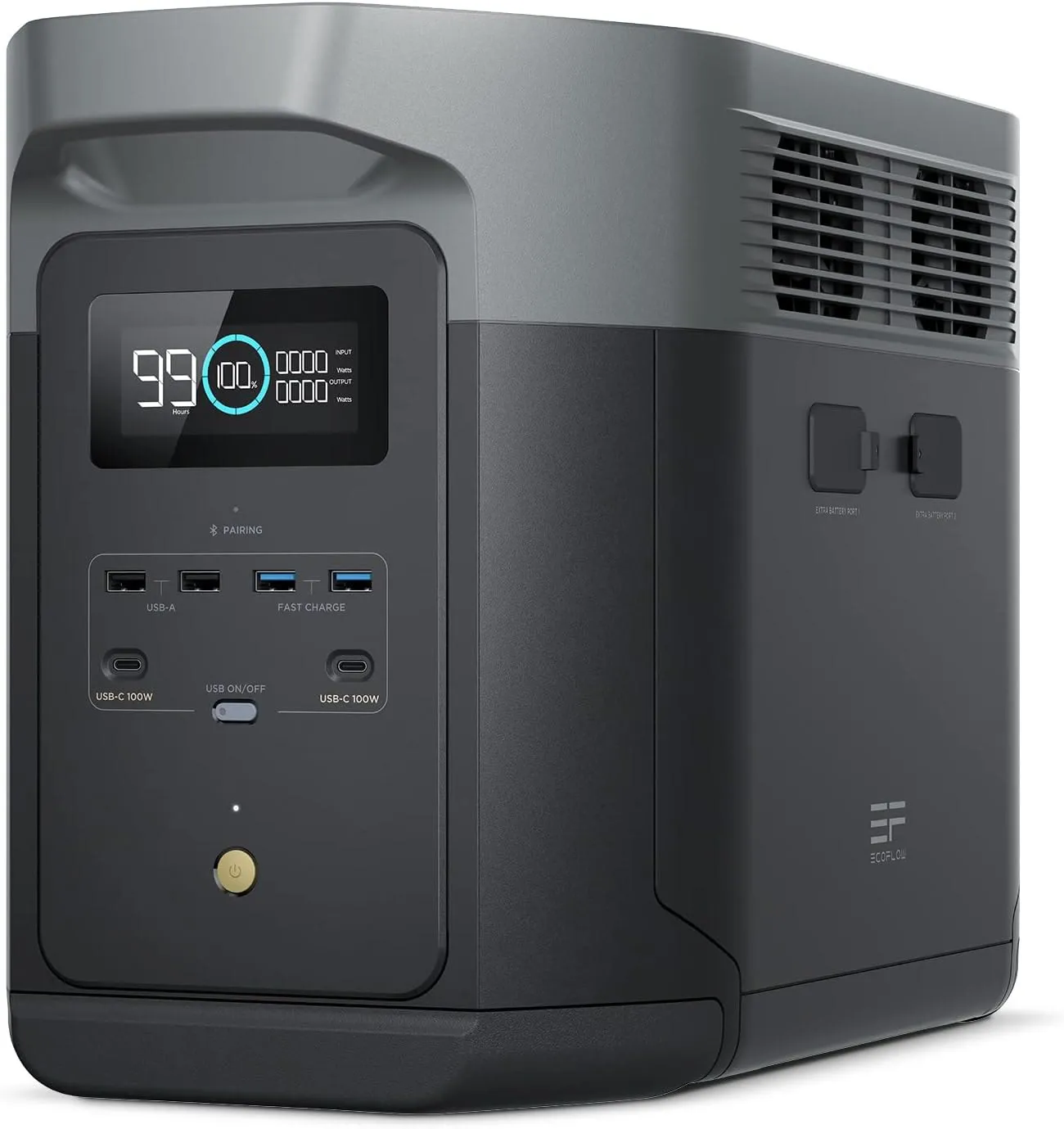 Station électrique portable EcoFlow DELTA 2 Max, 2048 Wh