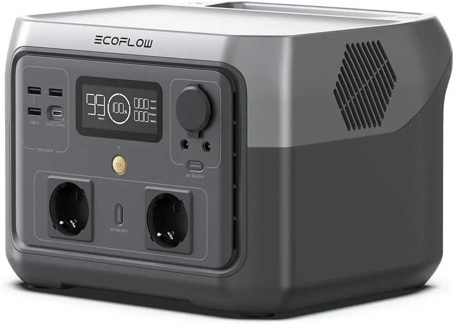 Station électrique portable EcoFlow RIVER 2 Max, 512 Wh