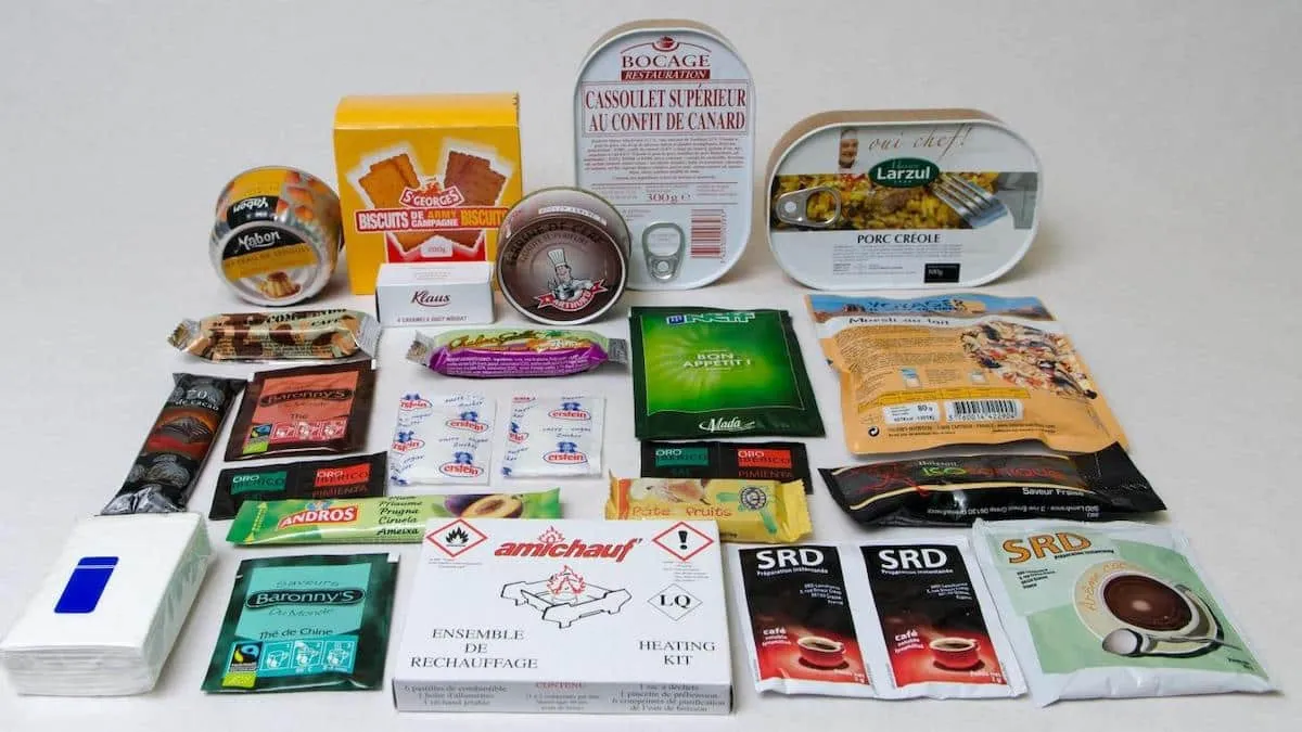 Les rations de survie